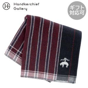 【SALE ￥880→￥660】25％OFF！ ブルックス ブラザーズ　ガーゼハンカチ　ストライプ　レッド｜ハンカチーフギャラリーYahoo!店