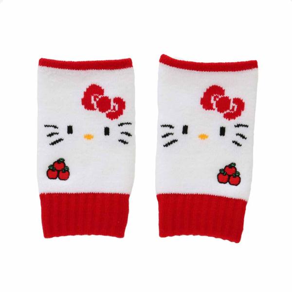 ハローキティ　刺繍付アクリルアームウォーマー　