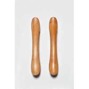 【一組2本】木製ドアハンドル 把手 DH-IS【フィンガーチップ】｜handle-sugatakatachi