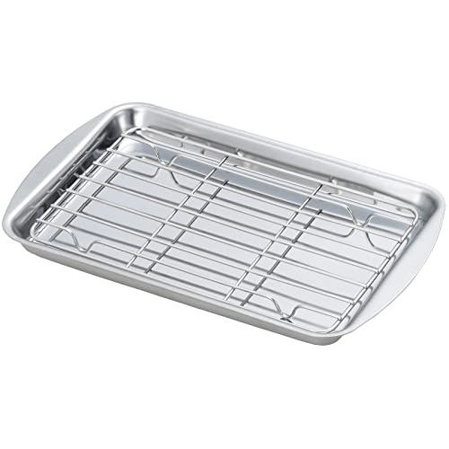 ヨシカワ バット 揚げ物 天ぷら 料理 下ごしらえ ステンレス アミ付 トレイ トレー 天御膳 SJ...