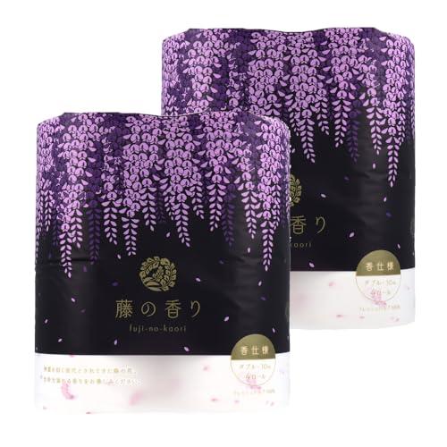 四国特紙 トイレットペーパー 藤の香り ダブル 8ロール（4ロール×2袋）まとめ買い