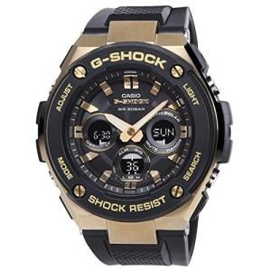 [カシオ]G-SHOCK GST-S300G-1A9 カシオ ゴールドxブラック腕時計 メンズ アナデジ ソーラークォーツ G-STEEL Gスチール カシオ メンズ [並行輸入品]｜handm