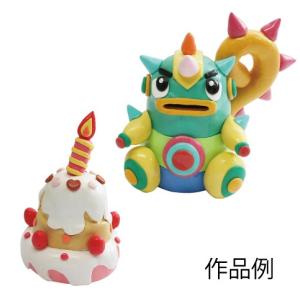 夏休み 工作 貯金箱キット ミニちょ金ばこ&Kクレイ / 自...