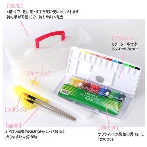 絵の具セット 画材セット 小学校 女の子 小学...の詳細画像2