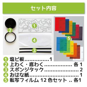 工作キット こすって簡単ステンド(3種類)マル...の詳細画像1