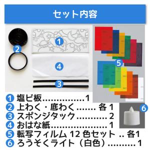 工作キット こすって簡単ステンド(3種類)ラン...の詳細画像1
