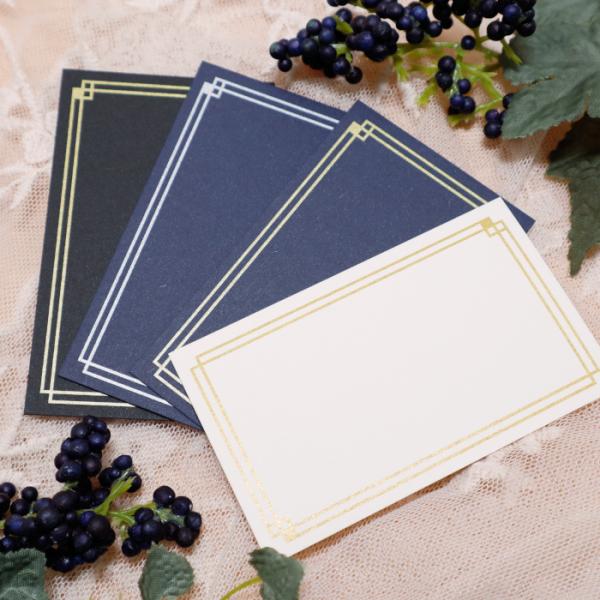 【 40枚 】アクセサリー台紙 ピアス イヤリング ネックレス 台紙 メッセージカードラッピング ラ...