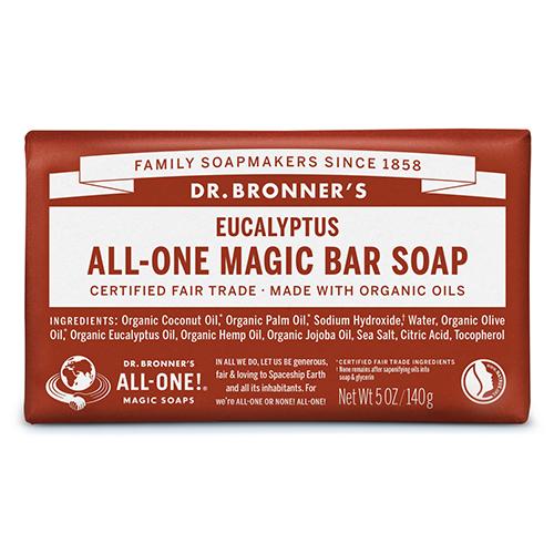 ドクターブロナー（DR.BRONNER’S）　マジックソープバー　ユーカリ　140g ハンズ
