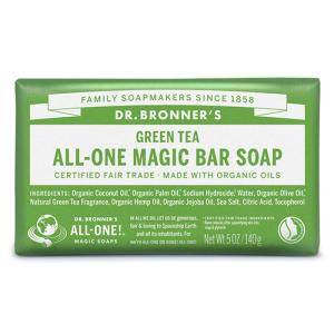 ドクターブロナー（DR.BRONNER’S）　マジックソープバー　グリーンティ　140g ハンズ｜hands-net