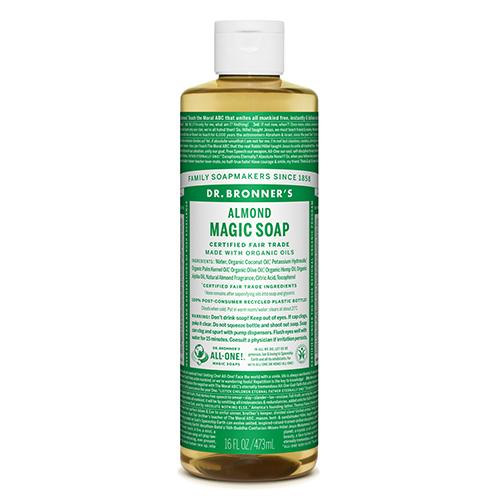 ドクターブロナー（DR.BRONNER’S）　マジックソープ　アーモンド　M　473mL ハンズ