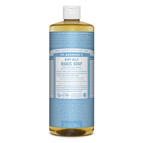 ドクターブロナー（DR.BRONNER’S）　マジックソープ　ベビーマイルド　L　946mL ハンズ