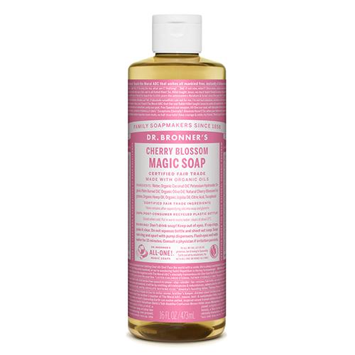 ドクターブロナー（DR.BRONNER’S）　マジックソープ　チェリーブロッサム　M　473mL ハ...