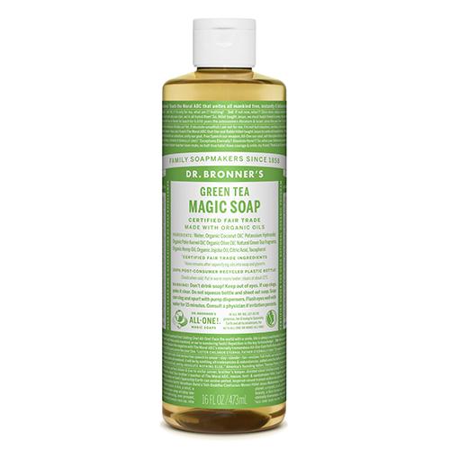 ドクターブロナー（DR.BRONNER’S）　マジックソープ　グリーンティ　M　473mL ハンズ