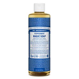 ドクターブロナー（DR.BRONNER’S）　マジックソープ　ペパーミント　M　473mL ハンズ｜hands-net
