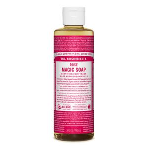 ドクターブロナー（DR.BRONNER’S）　マジックソープ　ローズ　S　237mL ハンズ｜hands-net
