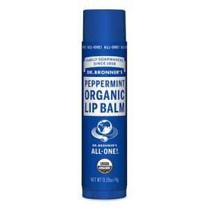 ドクターブロナー（DR.BRONNER’S）　オーガニックリップバーム　ペパーミント　4g ハンズ｜hands-net