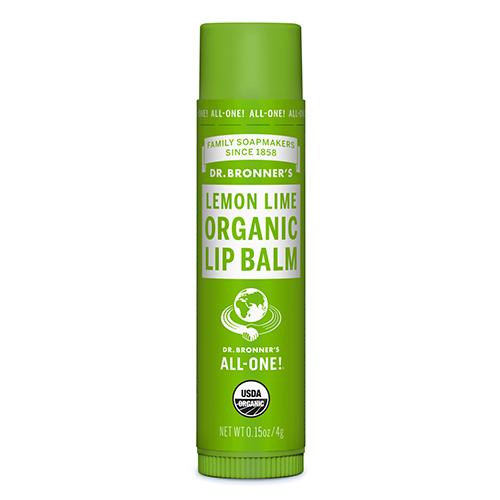 ドクターブロナー（DR.BRONNER’S）　オーガニックリップバーム　レモンライム　4g ハンズ