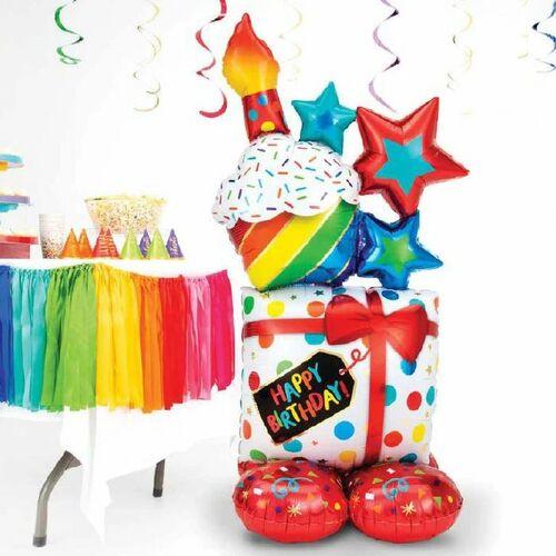 アナグラム　エアルーンズスタックドバースデーアイコン　A42450 ハンズ