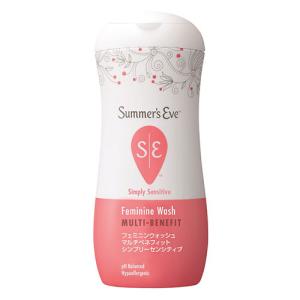 サマーズイブ（Summer’sEve）　フェミニンウォッシュ　マルチベネフィット　シンプリーセンシティブ　237mL│石鹸　ボディソープ ハンズ｜hands-net