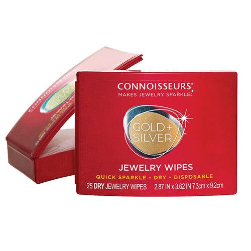 コニシュアーズ（Connoisseurs）　ジュエリーワイプス　25枚入り ハンズ