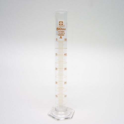 ガラスメスシリンダー　50mL ハンズ