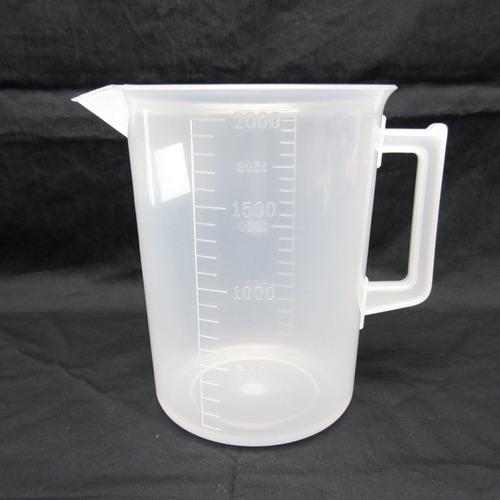 ポリ手付ビーカー　2L ハンズ