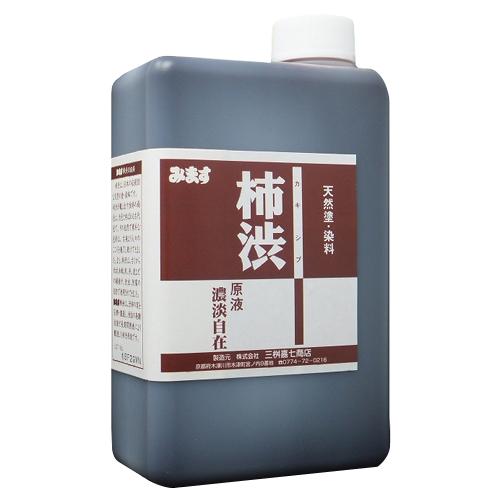 みますの柿渋　みます柿渋　原液　500mL│ニス・ステイン　自然塗料 ハンズ