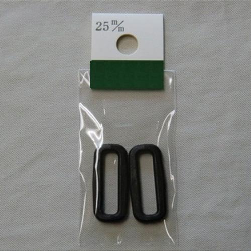 ニフコ（Nifco）　プラスチック角カン　SQ−25　25mm　黒　2個入 ハンズ