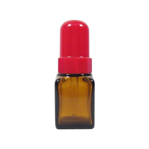 角型スポイト瓶　茶　20mL ハンズ