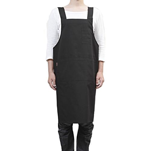 Bee’s　Working　メンズH型　フルエプロン　MH−80　ブラック ハンズ