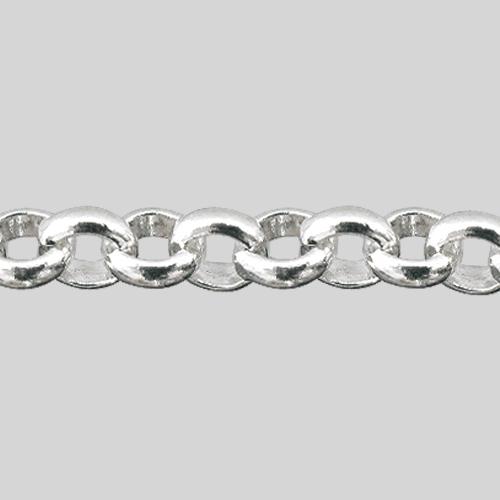 チェーン（SV)　甲丸小豆　1．3mm ハンズ