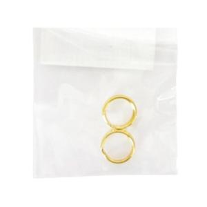 レベスト　10ミリ　二重カン　ゴールド　2コ入 ハンズ｜hands-net