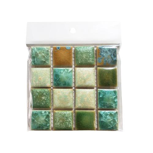 MIKI　MOSAIC　セラミックモザイクタイル　小紋　ML−1163S　若竹 ハンズ