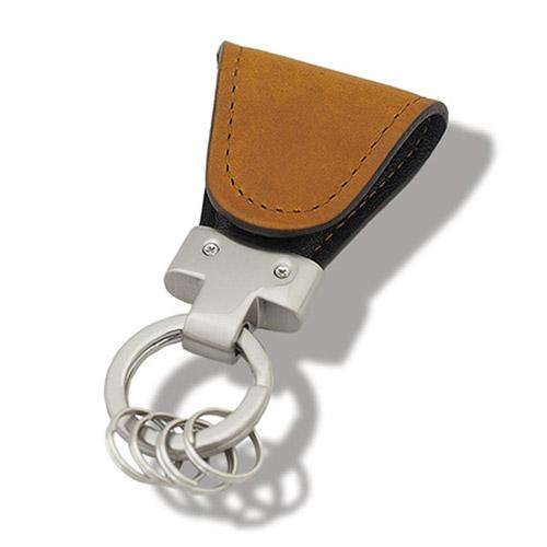 ヴィンテージ　リバイバル　プロダクションズ　キークリップ　イタリア革　キャメル ハンズ