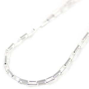 SV　ボックスチェーン　035　50cm　XL-35-50│UVレジン・アクセサリーパーツ　ボールチェーン・シルバーチェーン ハンズ｜hands-net