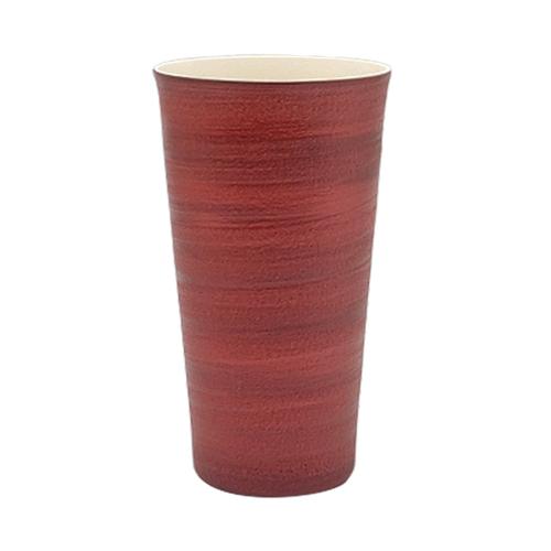 伝作窯　甲冑タンブラー　M　400mL　レッド　信玄 ハンズ