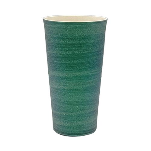 伝作窯　甲冑タンブラー　M　400mL　グリーン　政宗 ハンズ