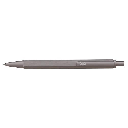 ロディア（RHODIA）　スクリプトボールペン　cf9281　0.7mm　シルバー ハンズ