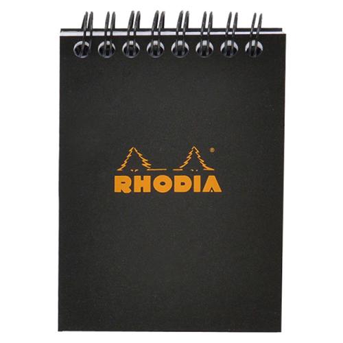 ロディア（RHODIA）　ノートパッド　No.11　A7　cf115009　ブラック│ノート・メモ ...