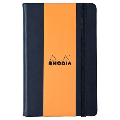 ロディア（RHODIA）　Webnotebook　横罫A6　ブラック　cf118069 ハンズ