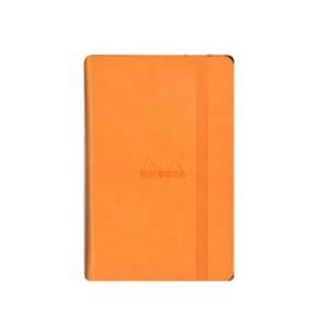 ロディア（RHODIA）　Webnotebook　A6　ドット方眼　オレンジ　cf118568│ノート・メモ　カバーノート ハンズ