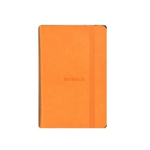 ロディア（RHODIA）　Webnotebook　A6　ドット方眼　オレンジ　cf118568 ハン...