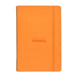 ロディア（RHODIA）　ウェブノートブック　A5　ドット方眼　cf118768　オレンジ ハンズ｜hands-net