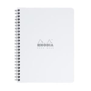 ロディア（RHODIA）　ダブルリングノート　A5　横罫　cf193461　ホワイト ハンズ｜hands-net