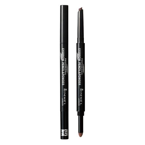 リンメル（RIMMEL）　プロフェッショナル　アイブロウペンシル＆パウダー　006　ピンキッシュブラ...