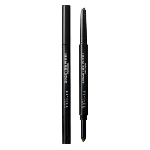リンメル（RIMMEL）　プロフェッショナル　アイブロウペンシル＆パウダー　004　モカブラウン ハ...