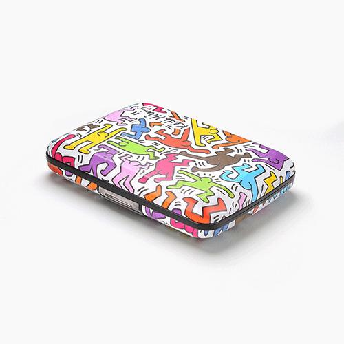 オゴン（OGON）　アルミカードケース　キース・へリング　カラー ハンズ