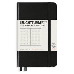 ロイヒトトゥルム1917（LEUCHTTURM1917）　ポケット　A6　ドット　333915　ブラック│ノート・メモ ハンズ｜hands-net