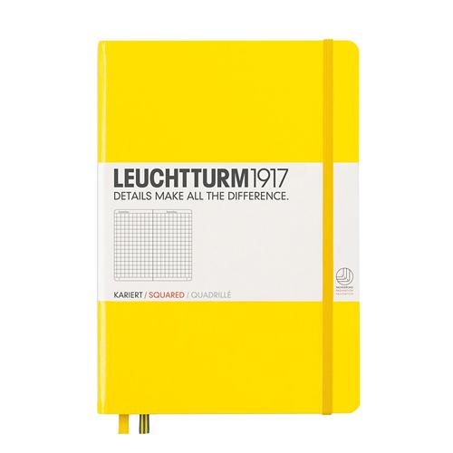 ロイヒトトゥルム1917　A5ノート　方眼　344799　レモン ハンズ