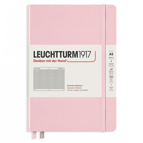 ロイヒトトゥルム1917（LEUCHTTURM1917）　ハードカバー　ミディアム　A5　方眼　36...